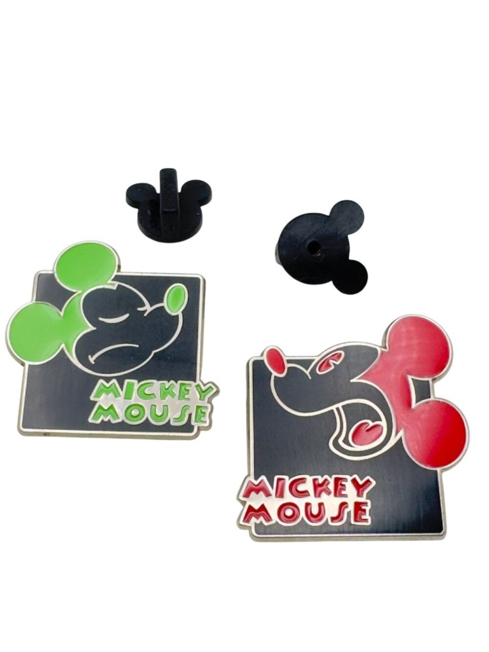 Mickey Mouse Pop-Art Expressions Mystery Pins 2012-2013 Red & Green Disney